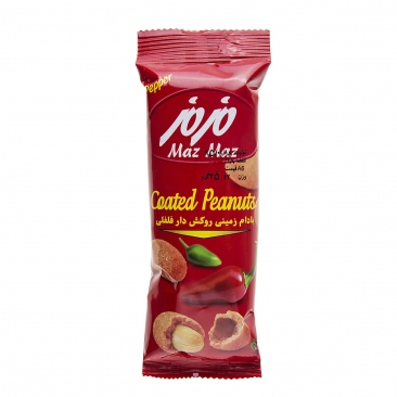 بادام زمینی روکشدار فلفلی مزمز طعم متمایز و پرطرفدار در بازار